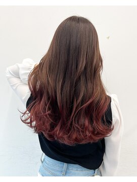 アライブ キチジョウジ(ALIVE Kichijoji) 【ALIVE吉祥寺】ピンクブラウングラデーションカラー