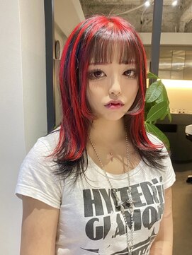 ノブレス ノアール(NOBLESSE NOIR) ハイライトレッド/ミディアムフェイスレイヤー/デザインカラー