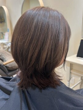 ジュレベール(JurerBelle) 【jurer栄駅3分】脱白髪染めハイライト☆白髪ぼかし