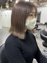ビューナゴヤ 名駅(VIEW NAGOYA)&nbsp;前髪カタログ/イメチェンスタイル／ウェーブパーマ/こなれミディ