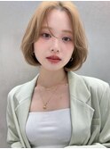 小顔/切りっぱなし/ワンレン/レイヤーボブ/ボブルフ/2wayバング