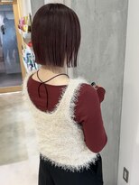 ヨーク(YOKE)&nbsp;【YOKE】秋色ワインレッドチェリーレッドマロンベージュボブ