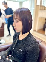 クッキー ヘアーアンドメイク(COOKIE Hair&Make)&nbsp;【COOKIE】ぱつんとボブ♪