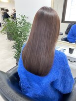 ヘアーサロン パウハナ(hair salon pauhana)&nbsp;ラベンダーブラウン/鹿屋ロング/艶髪カラー/髪質改善カラー