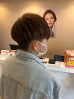 エヌアンドエーコンティ(N&A CONTi)&nbsp;メンズのサラ艶ヘアカラー×爽やかショートマッシュ