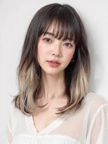 フランズ いわき(FLUNS) インナーカラー/艶髪/カラー/レイヤー/デザインカラー
