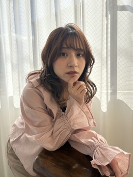 サンクチュアリ ウィズエデン 京橋店(Sanctuary with eden) 内巻き ミディアムスタイル