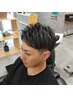 【マッサージコース】カット＋リッチザシェービング＋ヘッドスパ