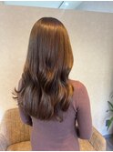 美髪/ワイドバング/レイヤーカット/くすみベージュ/新小岩駅