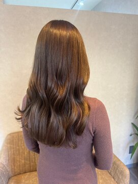 エル 新小岩(elu) 美髪/ワイドバング/レイヤーカット/くすみベージュ/新小岩駅