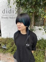 ディディ イック(didi ic)&nbsp;：フロントデザインカラー×ブルーブラック