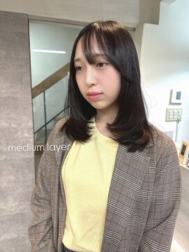 ハイル(KHAIR) 小顔魅せ◎顔周りレイヤー♪《 yuu 》