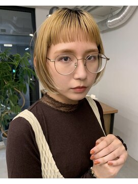 ノットイコール(not equal) bob × オン眉