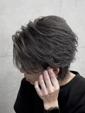 エデアンホンテン メンズサロン(EDEAN 本店 （旧：EDEAN 上通）) 熊本メンズカット ローライト シルバー MEN'S HAIR
