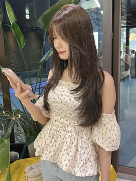 シティ(CITY) レイヤーカット　明るめベージュ