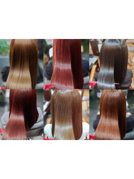 「カラーと髪質改善が同時に叶う」髪質改善メテオカラー導入♪乾かすだけでも効果を実感できる☆