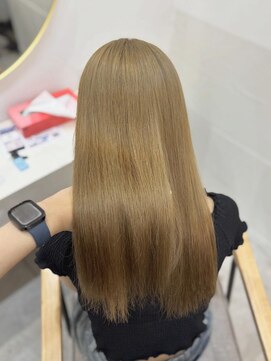 エス 熊谷(Ess) 【NANA】ミルクティーベージュ/ブリーチ/熊谷