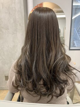 モコヘアーフロール(MOCO hair flor) ≪ミルキーベージュ・シフォンロング≫