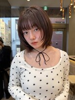 ロンドフルール 大宮東口(Lond fleur)&nbsp;ミニウルフレイヤーカット顔周りカット前髪カット韓国ボブ/大宮