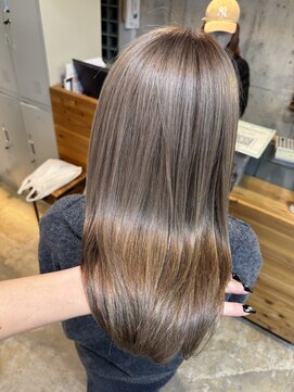 【艶系ハイトーンカラー】