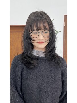 オーリーエトワ 御器所(oorry.etwa) 【OORRY.etwa】ウルフレイヤー×ダークグレージュ