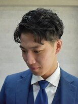 ラヴィ 高田馬場店(Lavie)&nbsp;短めセンターパート/高田馬場/新大久保/メンズ/メンズカット