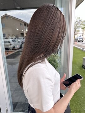 メゾン(Maison) ブリーチなし透明感ブラウン