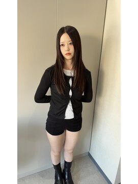 ウニュ(unu.) browncolor 髪質改善 トリートメント レイヤーカット