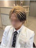 オールバックセット