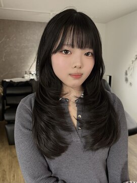 エトワ 中央店(etoi) 大分ハッシュカット韓国レイヤーカットワンホンヘアヨシンモリ