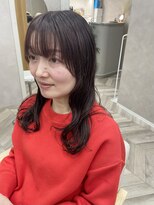 キラーナセンダイ(KiRANA SENDAI)&nbsp;ラウンドワイドバング×ベリーショコラブラウン