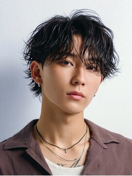 Men's hair salon CLEL【クレル】メンズカット/メンズパーマ/眉毛【3/6開店(予定)】 メンズパーマ【五井】ツイスト/スパイラル/波巻き/ニュアンス
