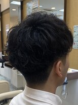 マキシム ナカイ(MAXIM NAKAI)&nbsp;メンズルーズショートパーマアップバング刈り上げツーブロック