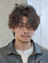 マグカーネ バイ フィフス(Mag KANE by fifth)&nbsp;松本メンズカットメンズパーマ波巻きスパイラルパーマツイスパ