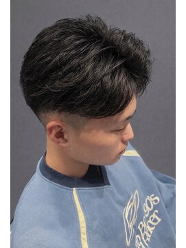 オンリー(only) フェード×センターパート