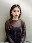 #ミディアムストレート#大人ナチュラル#ミディアムレイヤー