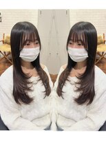 ジーナ 吉塚(Zina)&nbsp;ハッシュカット×髪質改善トリートメント/吉塚美容室/箱崎/東区