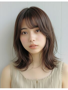 デイジー(Daisy) 大人可愛い◎アッシュブラウン×韓国風くびれミディアム20代30代