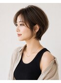 20代30代40代50代/小顔効果抜群くびれショートボブ