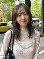 ビーハイブ 仙台駅前店(Behive) オリーブカラー×20代30代×ミディアム