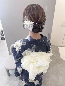ブラン(Blanc) 浴衣着付け＋アップスタイル