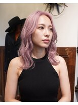 グッドフェローズ キタホリエ(GoodFellas kitahorie)&nbsp;透明感たっぷりハイトーンレイヤーミディアムブリーチ艶感