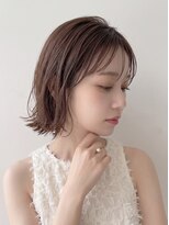 ヴィサージュ ギンザ VISAGE GINZA&nbsp;透明感ブラウン×小顔外ハネボブ
