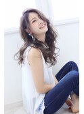 とろみダメージレスこなれカール大人カジュアルツヤ感ベージュ