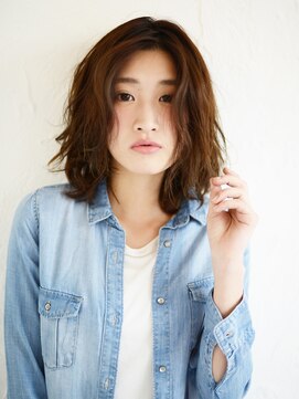 アース 大曽根店(HAIR&MAKE EARTH) フェミニンクールミディ