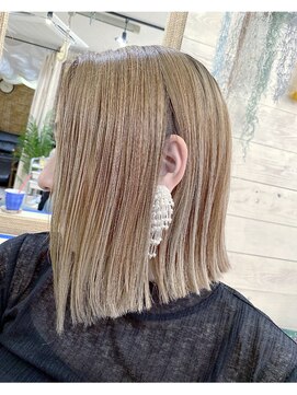 トーク 伊丹本店(TAL'KE) TAL'KE/ブリーチ×ベージュブロンド_426