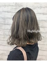 レガーミ(Legami)&nbsp;Legami熊本 デザインカラーバレイヤージュ外ハネボブローライト