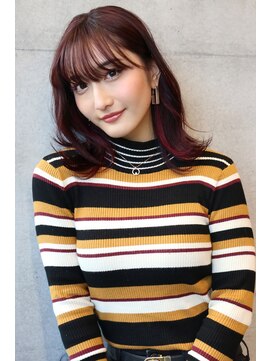 ソラ 表参道(SORA) 【SORA 大木 】ボルドカラー◯外ハネレイヤー