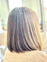 ハーモニックサロン キュア(harmonic salon Cure)&nbsp;ボブスタイル/グレージュカラー/福山市