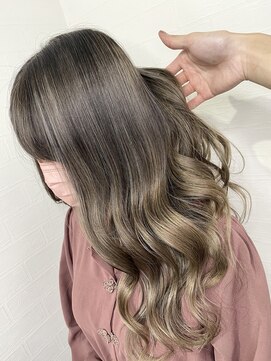 ユートピア(U topia) シルバーカラー/ラベンダーカラー/バレイヤージュ